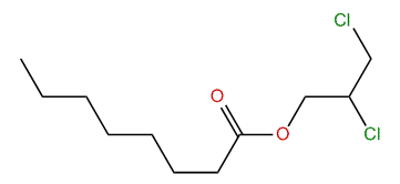 2,3-Dichloropropyl octanoate